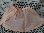satin pink wrap skirt no id view